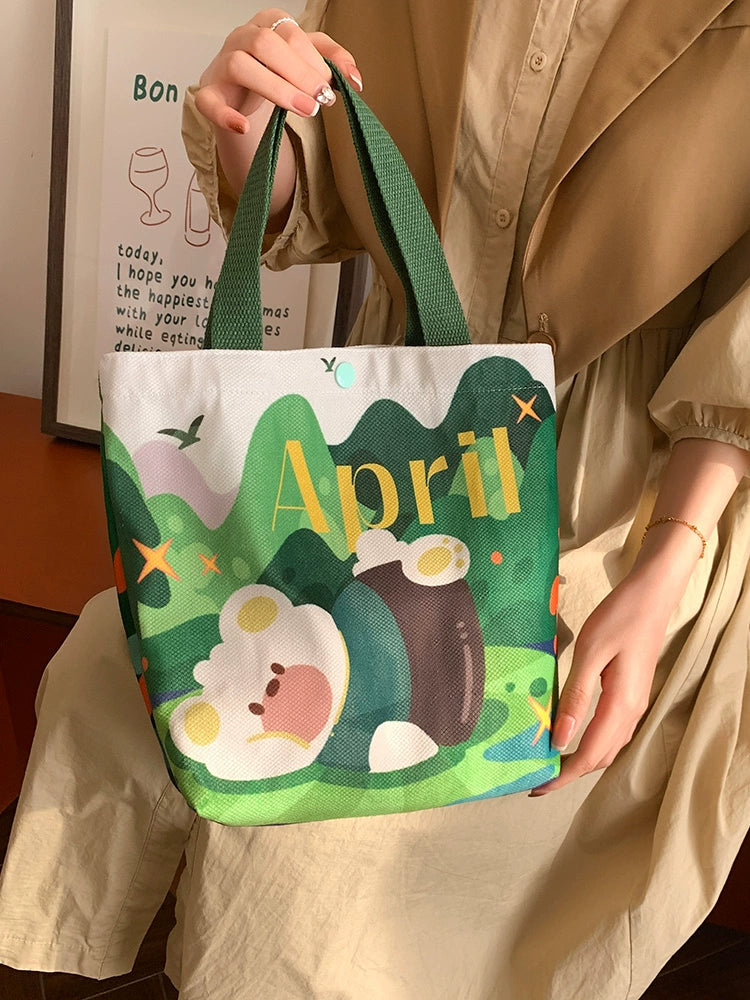 Fashion out Lunch Bag Small Lunch Box Tote Bag