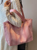 Fashion One Shoulder School Bag for College Students Tote Bag