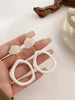 to Make round Face Thin-Looked Travel Asymmetrical Acrylic Female Earrings