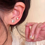 Load image into Gallery viewer, Niche Earrings Six-Piece Set Female Sleep No Need to Take off Opal
