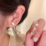 Load image into Gallery viewer, Niche Earrings Six-Piece Set Female Sleep No Need to Take off Opal
