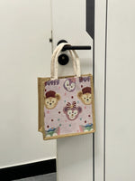 Load image into Gallery viewer, Bag Female Star Delu Work Work Clothing Canvas Bag
