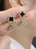 Women's Fancy Ear Clip Best Selling Western Style Clover