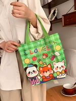 Load image into Gallery viewer, Fashion out Lunch Bag Small Lunch Box Tote Bag

