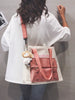 College Student Class Work Clothing Tutorial Handbag Canvas Bag