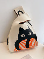 Load image into Gallery viewer, Large Capacity Women's Knitting Niche Style Handbag
