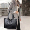 Women PU Leather Large Capacity Shoulder Bag Crossbody Hand Tote Vintage