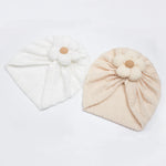Load image into Gallery viewer, 1PCS Antumn Winter Warm Flower Baby Girls Hat Newborn Beanie Kids Toddler Infant Turban Caps Hair Accessories Gifts

