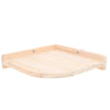 Hamster Jumping Platform Rack Chinchilla Cage Decor Pet Sector-shaped Toys Accessories Wood Board Wooden Guinea Pig