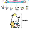 Sanrio Party Balloon Decoration Cute Pachacco Birthday Kids Theme Pull Flag Balloon Charm Cake Row Decoration School Supplies