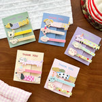Load image into Gallery viewer, 3pcs/set Korean Cute Cartoon Dog Hair Clips Sweet Funny Children Barrettes Headwear Girls Kids Hair Accessories
