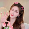 2pcs New Korean Cute Mini Bow Hair Clip Claw Clamp Girls Kawaii Hair Claw Clip Headwear Girls Kids Hair Accessorie Hot