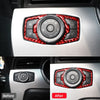 For Ford Mustang GT 2015-2021 Carbon Fiber Car Headlight Switch Cover Trim Stickers Decoration Frame Car Interior Accessories