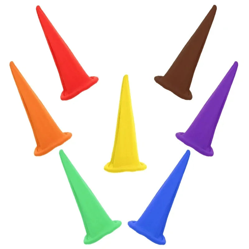 7 Color Toddler Gnome Hat for Boy Christmas Elf Costume Fairy Tale Dwarfs Cosplay for Halloween Carnival Party Kids Accessories