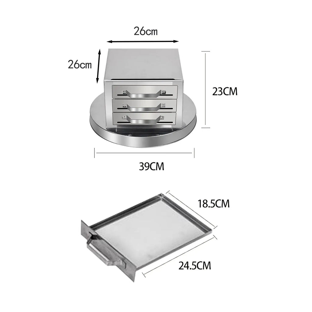 Rice Roll Steamer Cookware Drawer Steaming Machine for Home Use Kitchen Accs