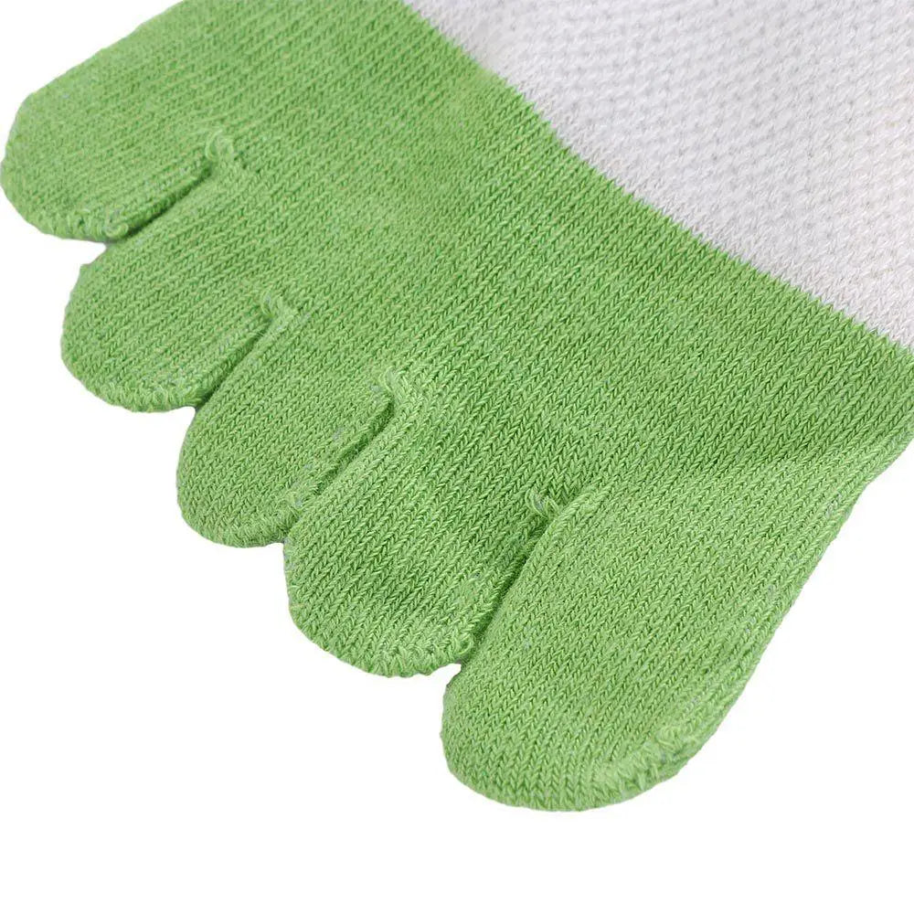 Anti-slip Five Finger Socks Kids Cotton Mesh Breathable Children Accessories Sport Split Toe Hosiery