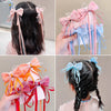 New Fashion Kids Bow Strap Hairpin Baby Weaving Headwear Long Beauty Girls Hairpins Fashion Children's Hair Accessories