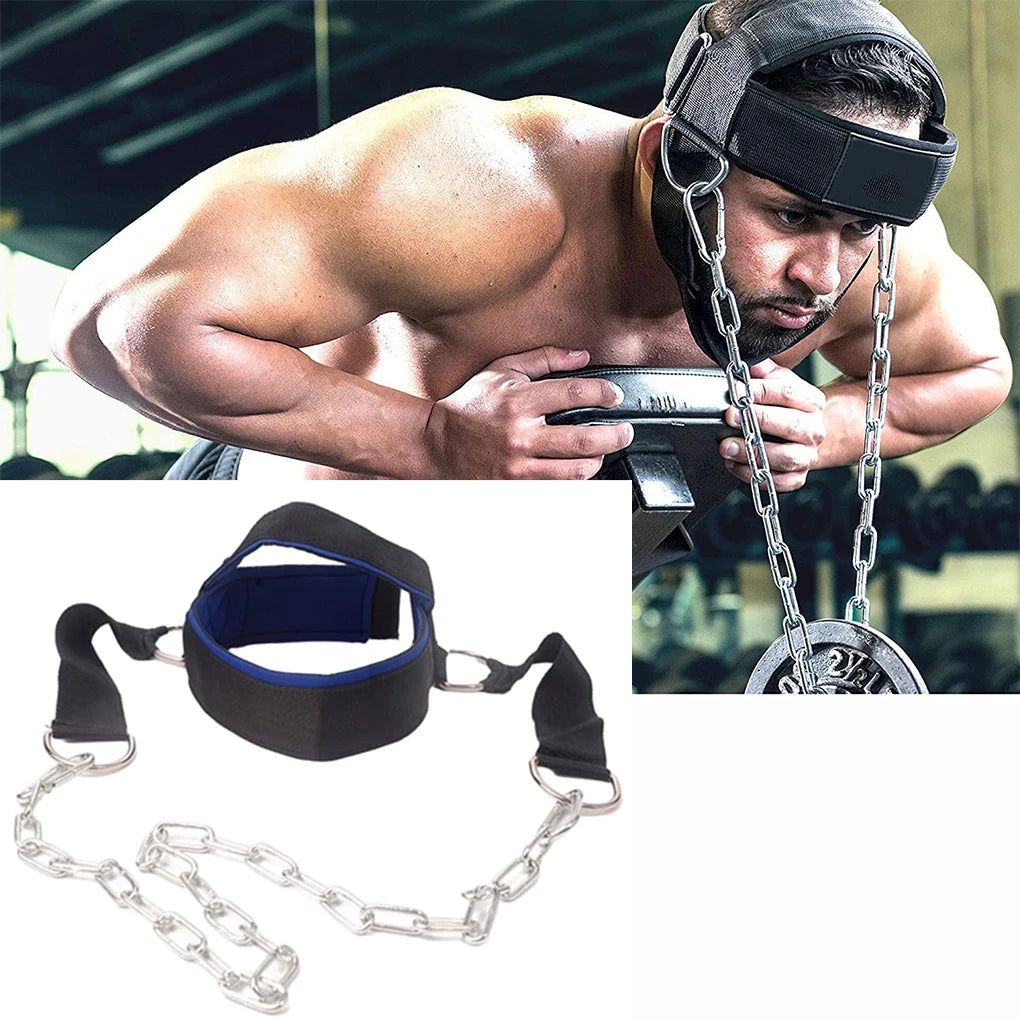 Head Neck Training Head Harness Body Strengh Exercise Strap Adjustable Neck Power Training Tool Gym Fitness Weight Bearing Cap