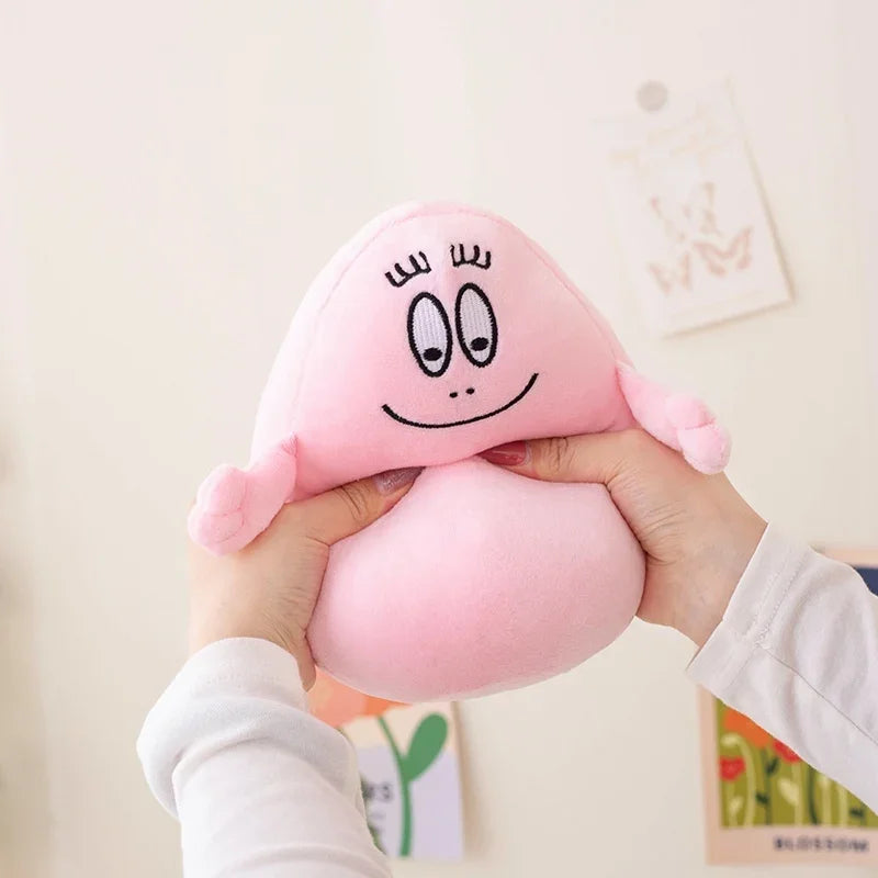 Cartoon Barbapapa Plush Toys Soft Stuffed Dolls For Baby Kids Comfort Soft Gift Toys Home Decora Girls Children Birthday Gifts