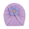 1PCS Antumn Winter Warm Flower Baby Girls Hat Newborn Beanie Kids Toddler Infant Turban Caps Hair Accessories Gifts