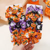4Pcs/Set Baby Girls Christmas Snowman Bows Hair Clips for Kids Funny Ribbon Bowknot Hairpin Headwear Hair Accessories Gifts
