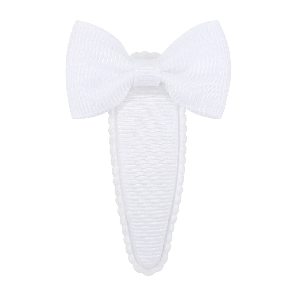 2Pcs Bow Flowers Hair Clip Girl Cute Hair Bands Kids Hair Accessories Handmade Cloth Headwear Hairpins Barrettes Headdress Gift