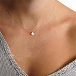 Load image into Gallery viewer, Fashion Shell Necklace Set Love Clover Grass Star Necklace Bracelet Sets Gift for Friends Women Mom 18k Stainless Steel
