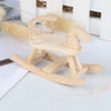 1/12 Dollhouse Miniature Wooden Rocking Horse Chair Nursery Room Furniture