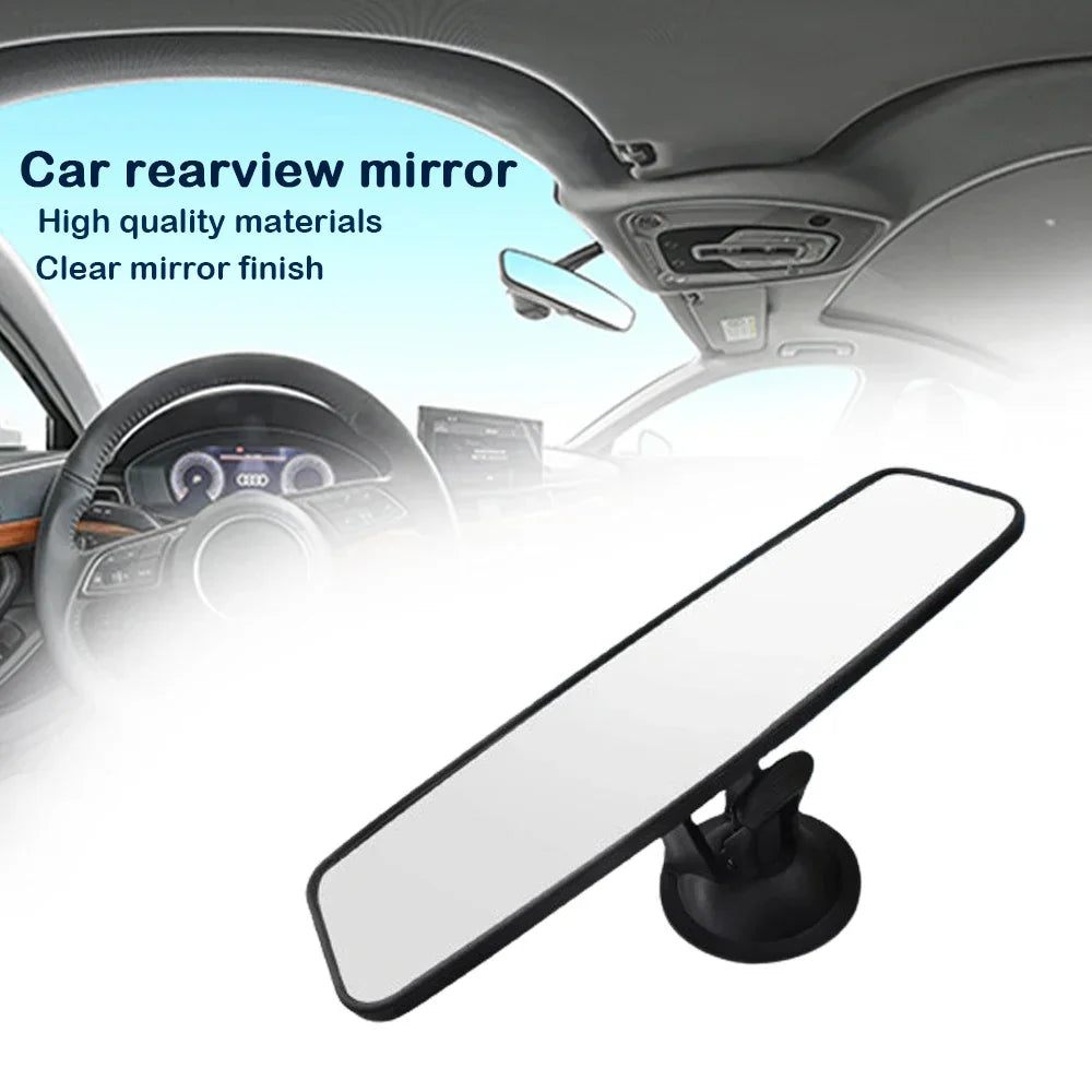 Car Rear View Mirror Adjustable 360 Panoramic Vehicle Car Rearview Parts with Suction Cup Car Decor Auto Interior Accessories