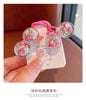 Kids Sequins Floral Elastic Hair Bands Rubber Band Hair Tie Princess Kawai Rope Headwear Girls Children Hair Accessories