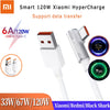 Original Xiaomi 120W 6A USB Type C Cable 90 Degree Elbow L Sharpe Angle Super Fast Hyper Charger Mi 12 11 Redmi Note 10 POCO X4