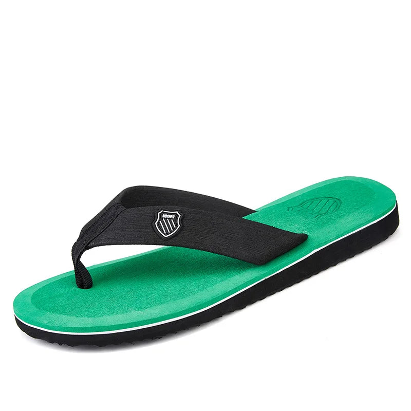 Hot Sale Men's Flip-flops Outdoor Casual Beach Slippers Soft Light Non-Slip Shoes Summer Slippers Men Shower 2024 Zapatos Hombre