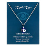 Load image into Gallery viewer, Fashion Blue Evil Eye Choker Necklace for Women Lucky Turkish Jewelry Copper Clavicle Chain Girl Party Wish Card Gift Collar
