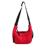 Load image into Gallery viewer, Leisure Oxford Cloth Women's Bag 2023 New Campus Sports Pure Color Commuter Single Shoulder Crossbody Female's Dumpling Bag
