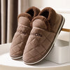 Big Size 47 48 49 50 Men Winter Warm Slippers Waterproof Large Size Home Bedroom Casual Shoes House Indoor Non Slip Slides