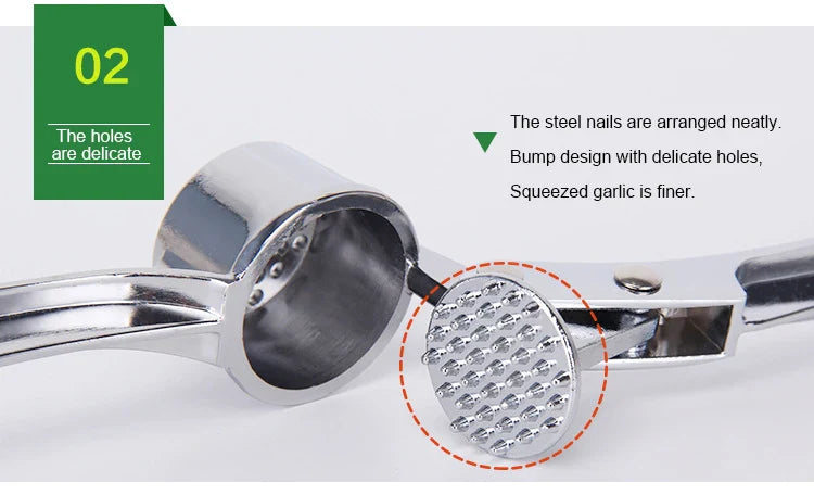 Home Garlic Press Crusher Kitchen Cooking Vegetables Ginger Squeezer Masher Handheld Ginger Mincer Tools Kitchen Accessories