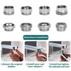 Kitchen Faucet Adapter 18/20/22/24mm To 22mm Male Female Saving Tap Connector Metal Filter with Washer Bathroom Accessories