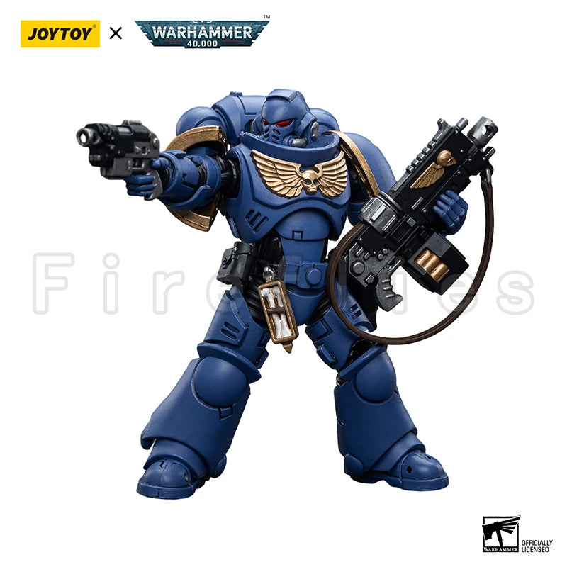 1/18 JOYTOY Action Figure 40K Ultramarines Intercessor Anime Model Toy