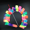 2M Children's Sports Ribbon Rainbow Ribbon Artistic Gymnastics Band Cheerleading Dance Gradient Colorful Ribbon Entertainment