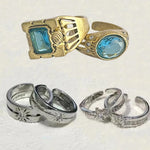 Load image into Gallery viewer, Game Love And Deepspace Ring Xavier Zayne Rafayel Cosplay Unisex Adjustable Opening Rings Jewelry Accessories Gifts
