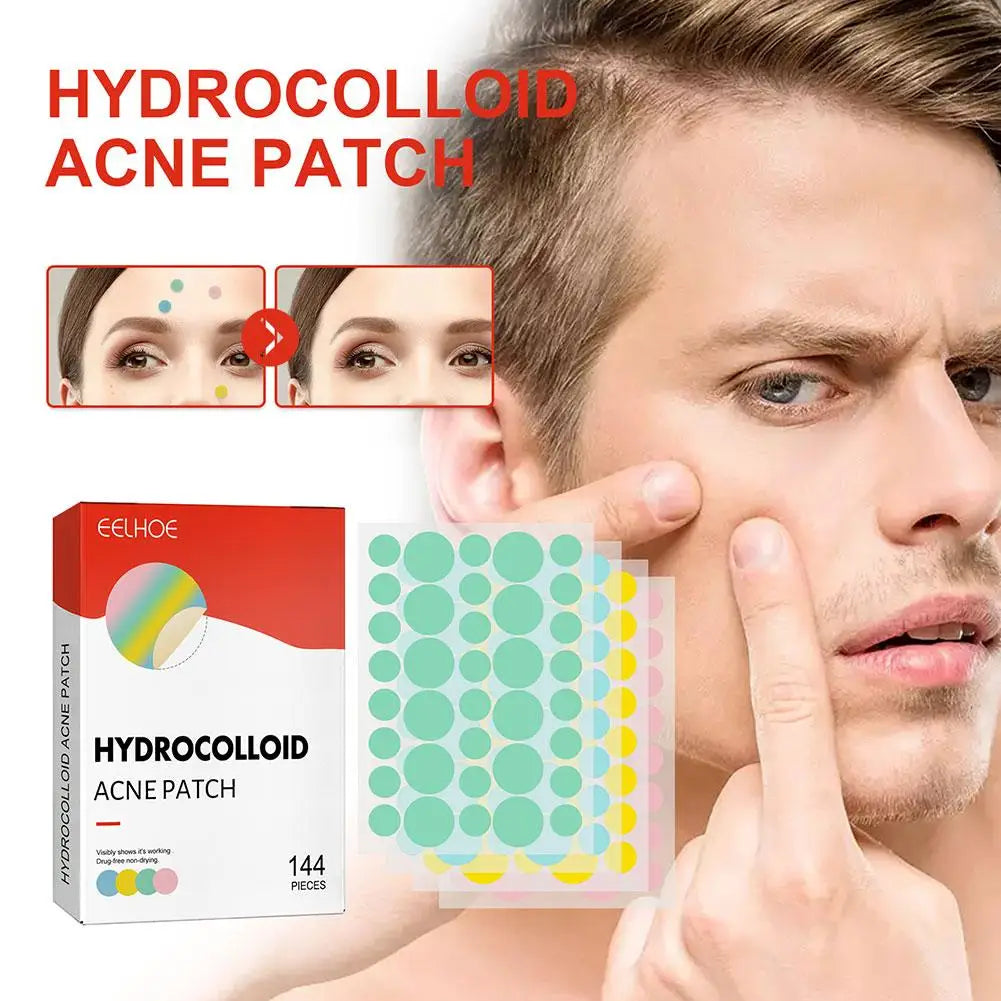 Facial Acne Remover Pimple Patch Face Skin Care Freckle Mask Beauty Health Acne 144pcs Pimple Treatment Scar Beauty Patches C8T1