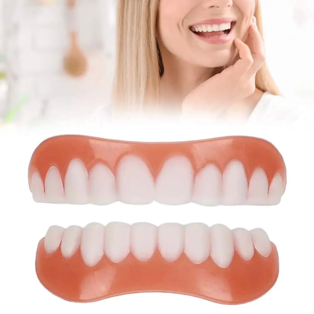 2set New Perfect Smile Veneers In Stock Teeth Whitening False Denture Bad Temporary Replacement Kit Safe Beauty Health Maquiagem