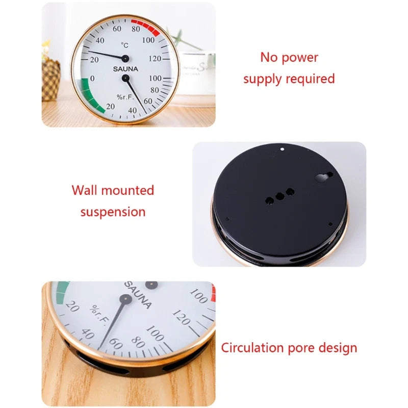 Thermometer Hygrometer Thermometer Wall Garden Home Room Accessories