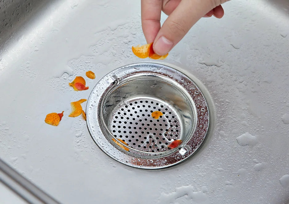 1PCS Kitchen Sink Filter Stainless Steel Mesh Strainer Wash Basin Drain Hole Trap Hair Catcher Stopper for Bathroom Accessories