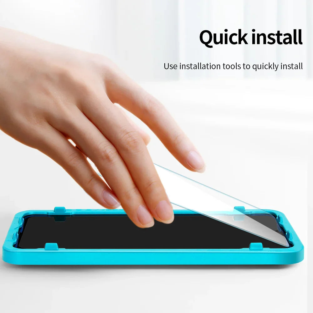 SmartDevil Full Cover Tempered Glass for Redmi Turbo3 Note 12 Turbo Note 13 Pro Screen Protectors for Note 9 10 HD Anti Blue Ray