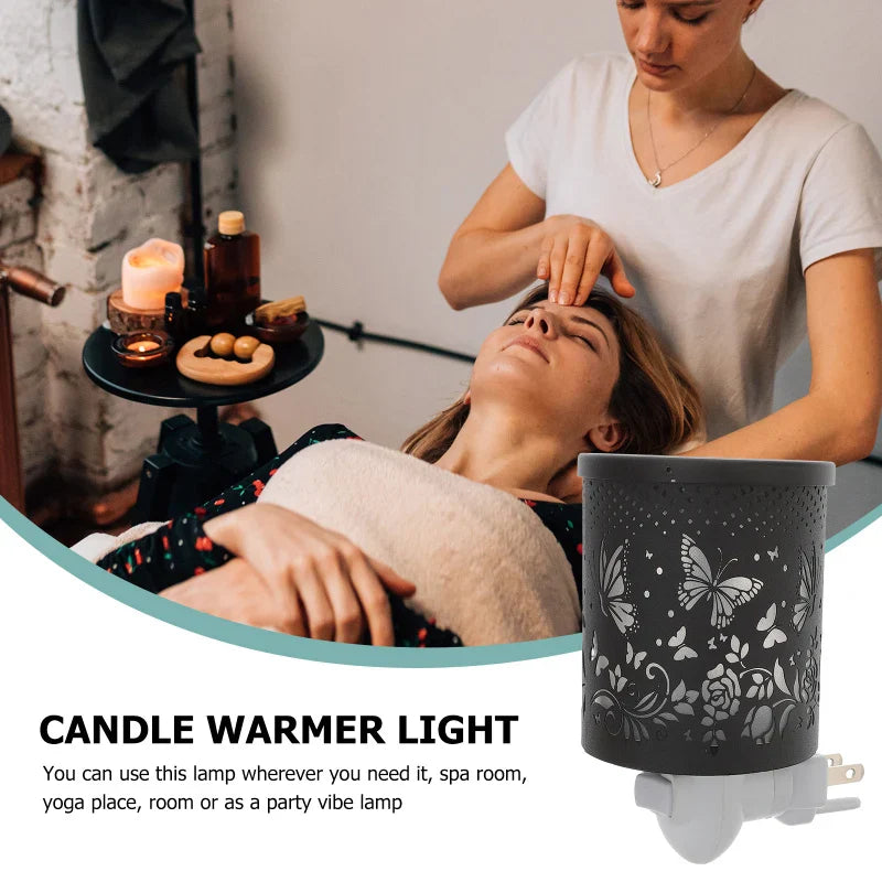 Butterfly Plug-In Wax Warmer Electric Wax Burner Melter Fragrance Warmer Night Lamp Scented Wax Warmer Oil Burner