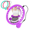 Weighted Massage Fitness Circle Hoops Weight Loss Detachable Links ,Exercise Weight Loss Sport Hoop