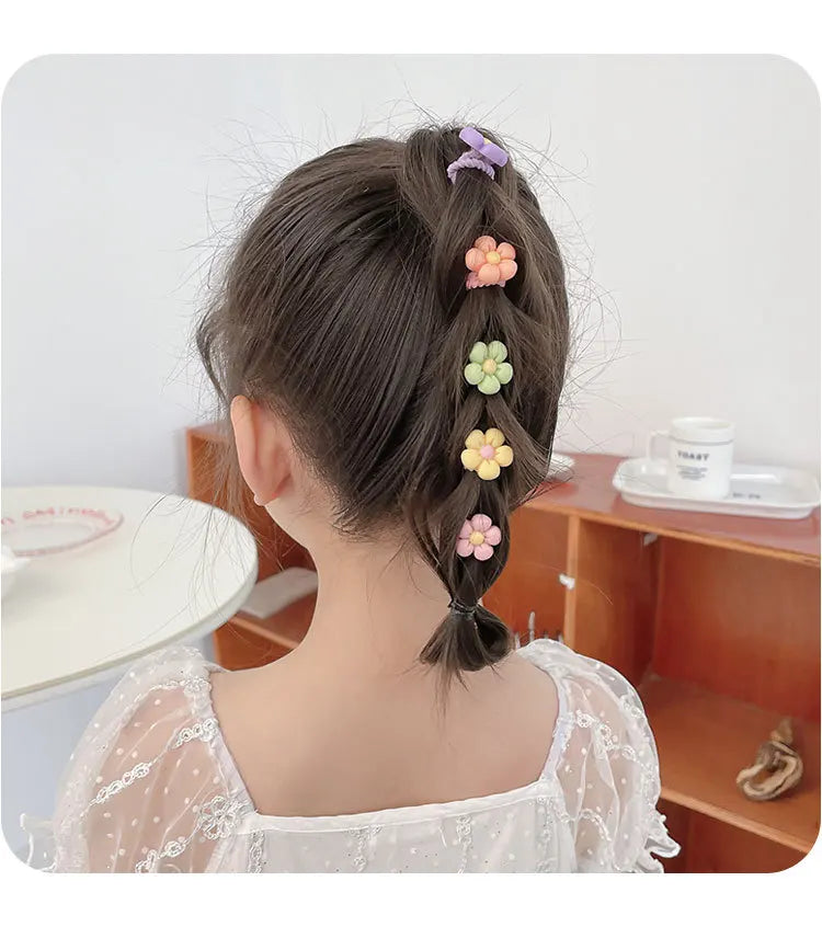 Hair Accessories Girls Bands Bandeau Cheveux Scrunchies Elastique Fille Kids Korean Haarband Rubber Brown Bandeaux Bandes Gift