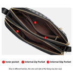 Load image into Gallery viewer, Genuine leather woven single shoulder crossbody bag, fashionable and versatile cowhide women's bag
