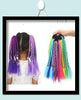 2PCS New Plush Rabbit Cute Princess Headwear Kids Elastic Hair Bands Children Ropes Girls Accessories Baby Headdress